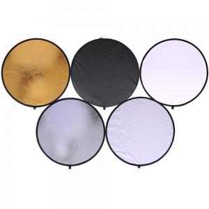 5-in-1 Collapsible Reflector 60cm/80cm/110cm
