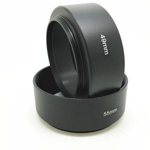 Metal Lens Hood 49mm 52mm 55mm 58mm ...